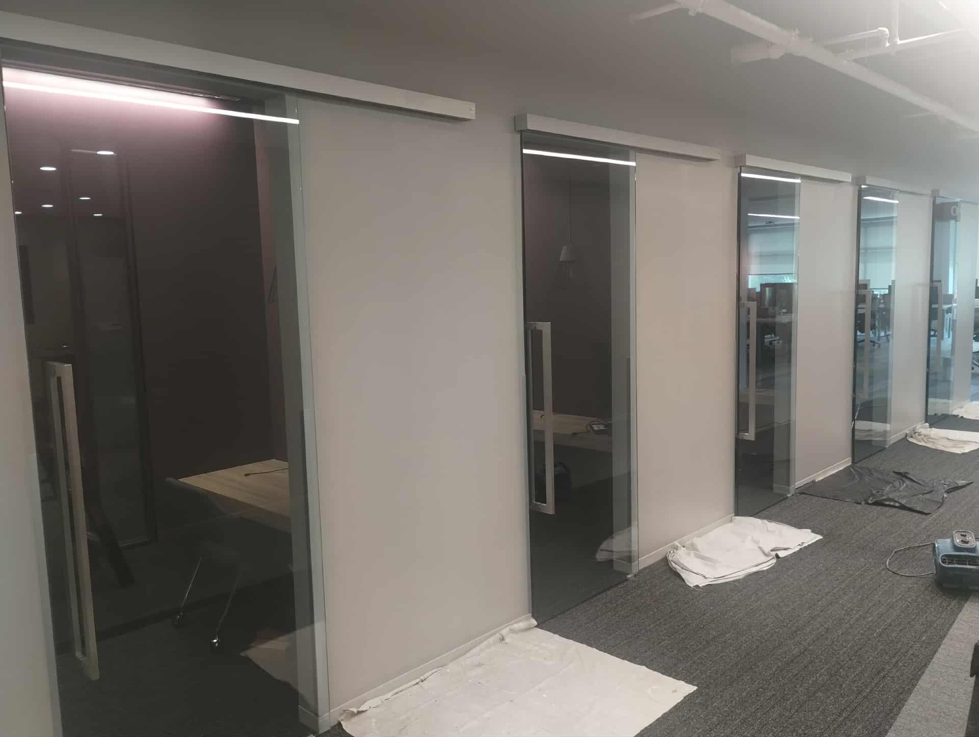 Sliding Office Doors