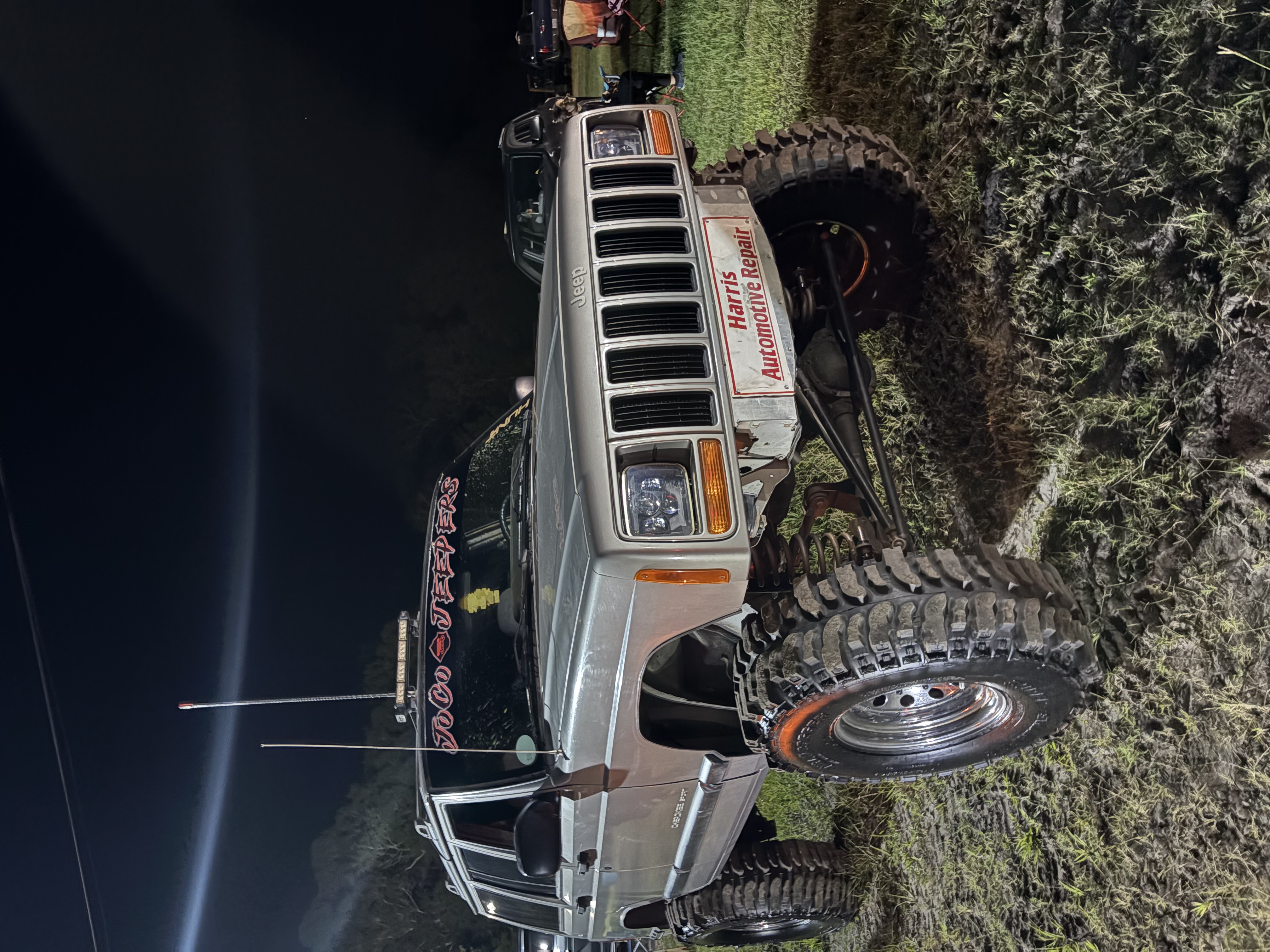 Mud racing action at Little Doo Mud Bog