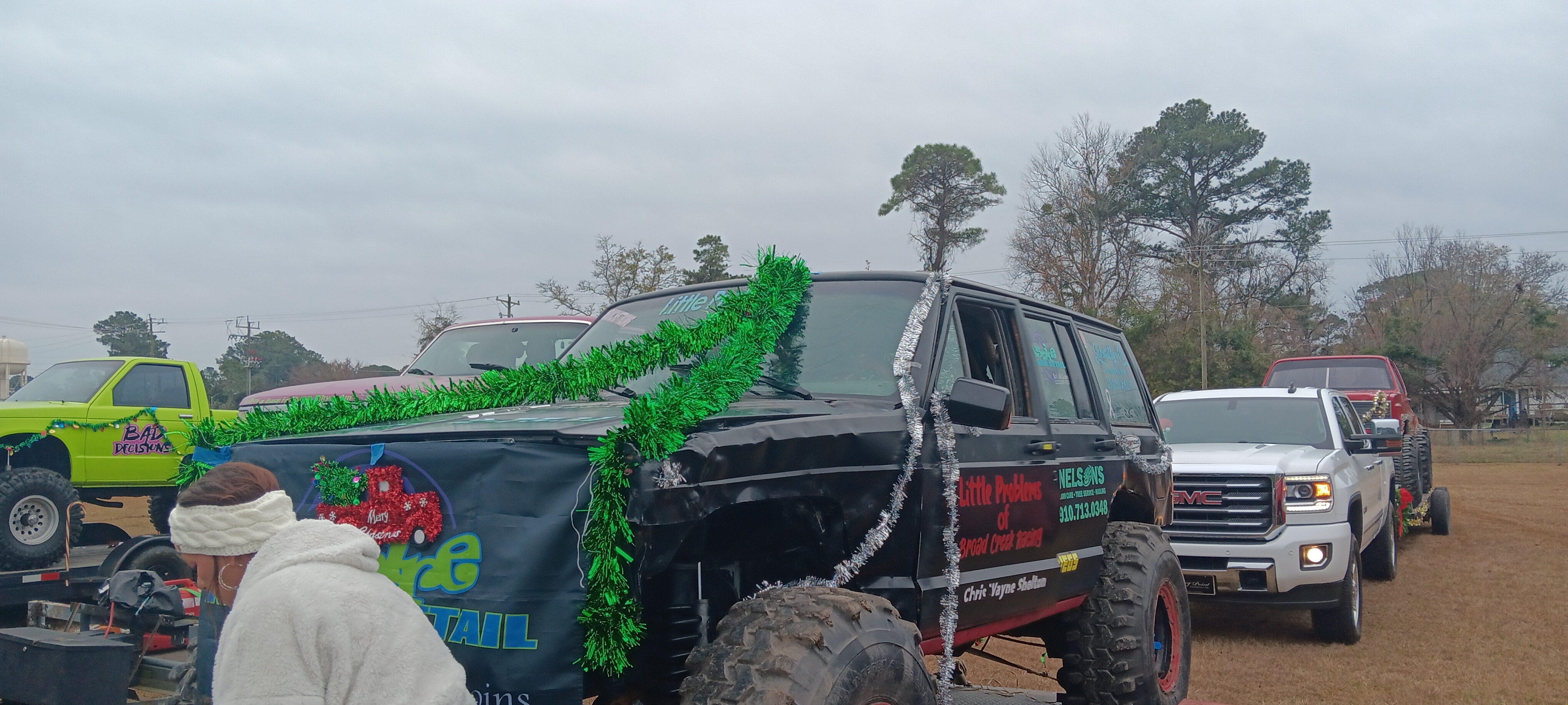 Mud racing action at Little Doo Mud Bog